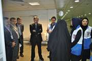بازدید شبانگاهی رئیس دانشگاه از برنامه مراقبت بهداشتی مرزی در فرودگاه امام خمینی (ره)